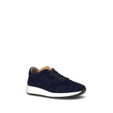 Tod's Black Calf Leather Bos Taurus Low Top Sneakers